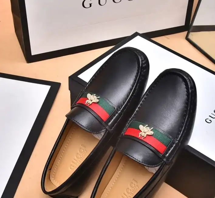 hype Gucci Leather Shoes