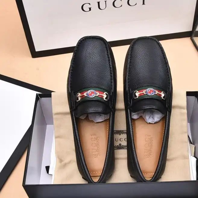 hype Gucci Leather Shoes