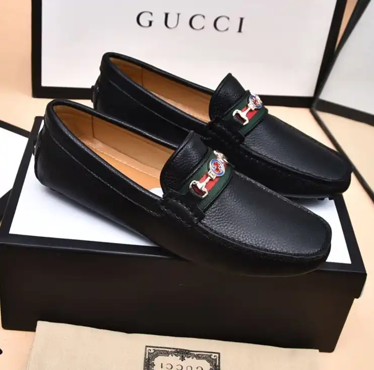 hype Gucci Leather Shoes