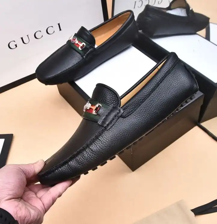 hype Gucci Leather Shoes