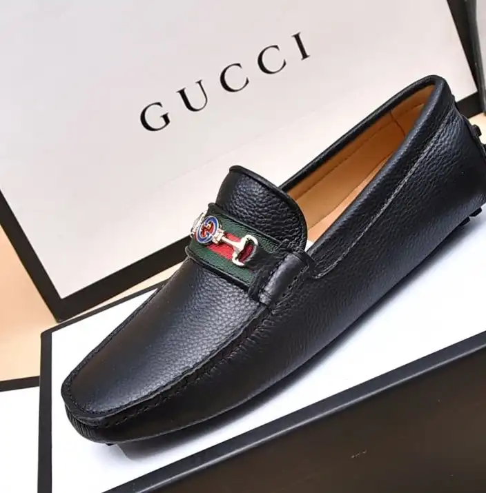 hype Gucci Leather Shoes