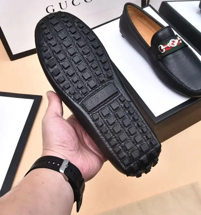 hype Gucci Leather Shoes