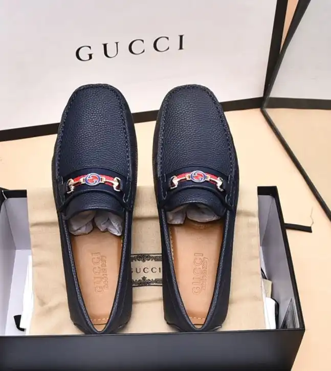 hype Gucci Leather Shoes