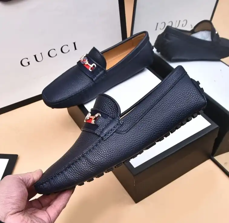 hype Gucci Leather Shoes