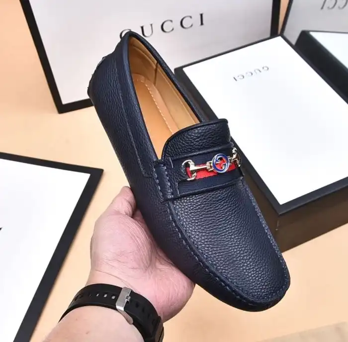 hype Gucci Leather Shoes