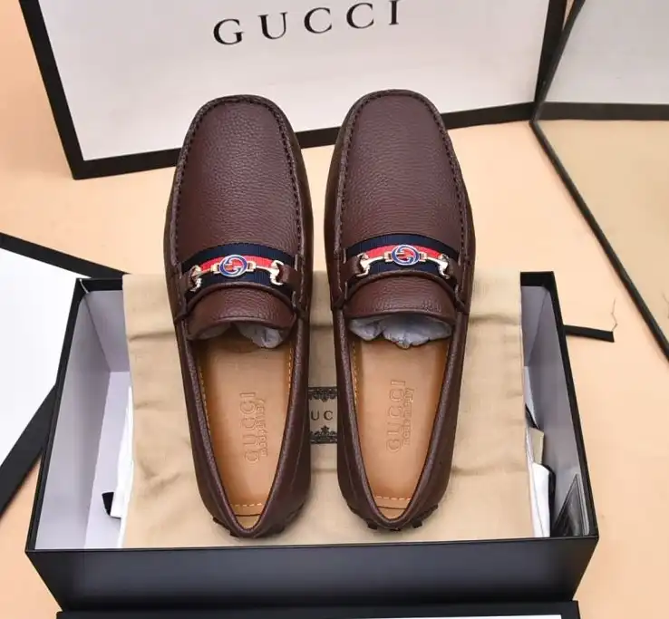 hype Gucci Leather Shoes