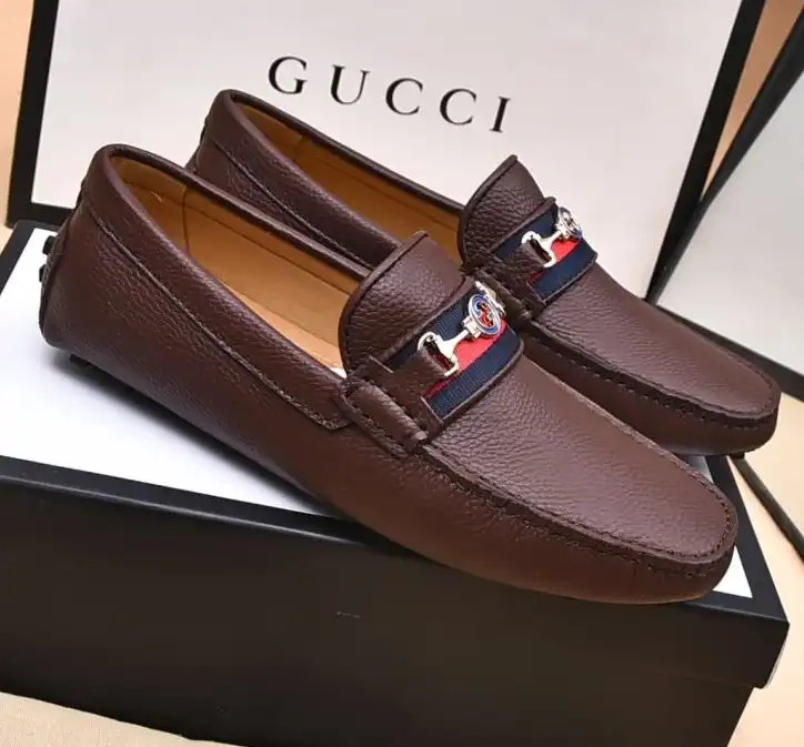 hype Gucci Leather Shoes