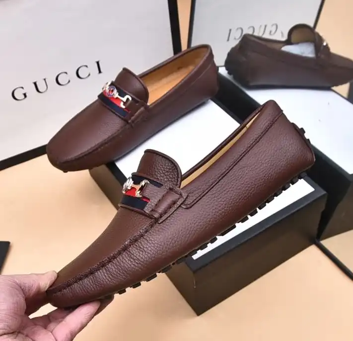 hype Gucci Leather Shoes