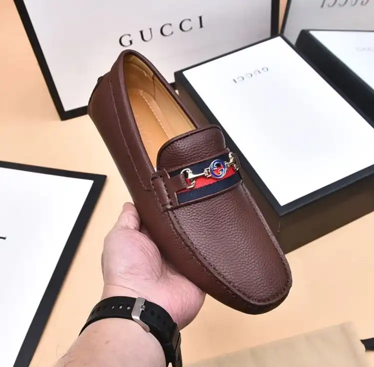 hype Gucci Leather Shoes