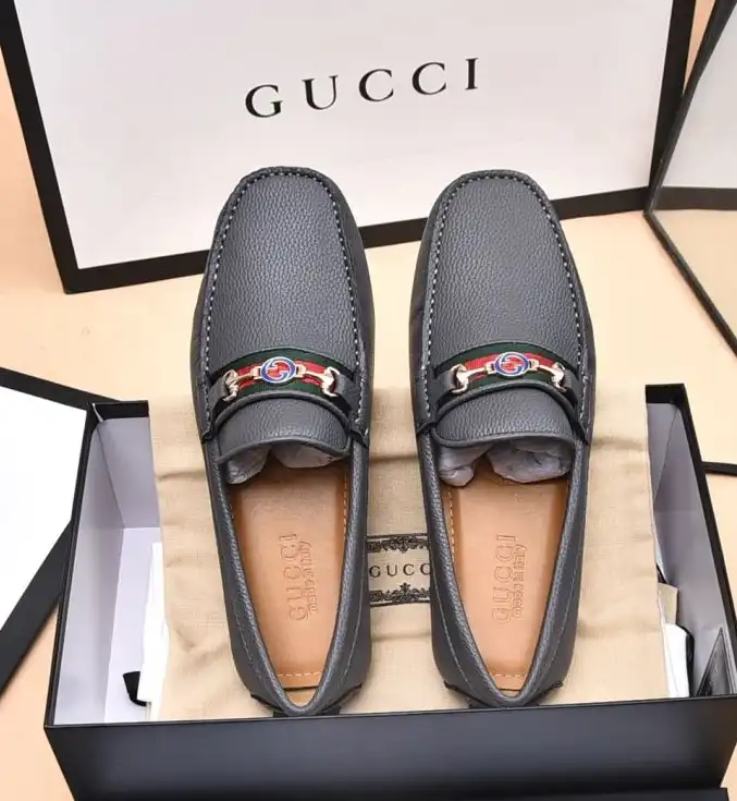 hype Gucci Leather Shoes