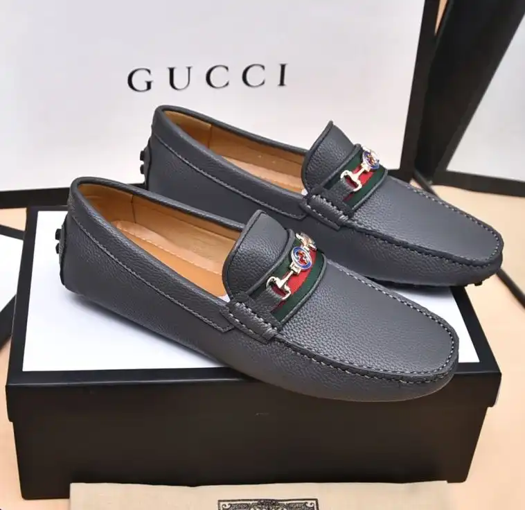 hype Gucci Leather Shoes