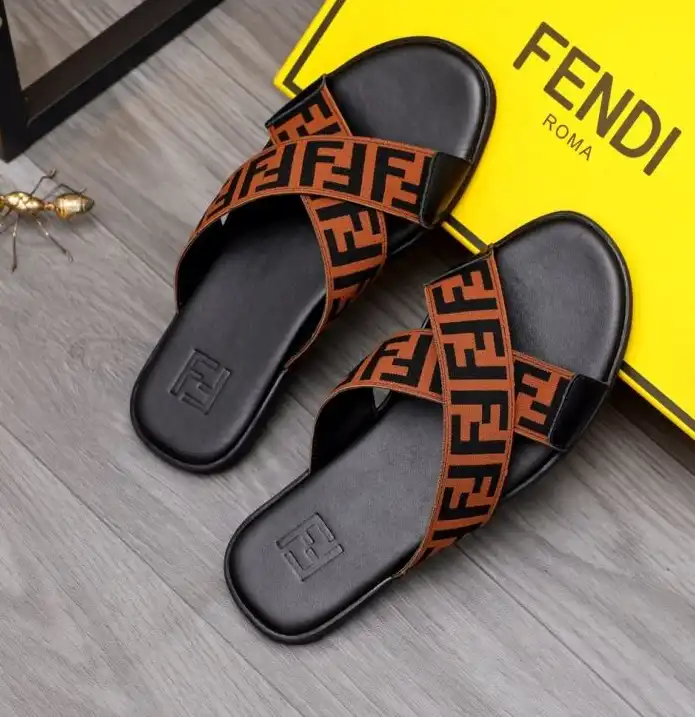 hype Fendi Slippers