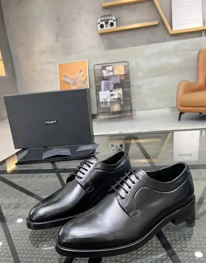 hype Prada Leather Shoes