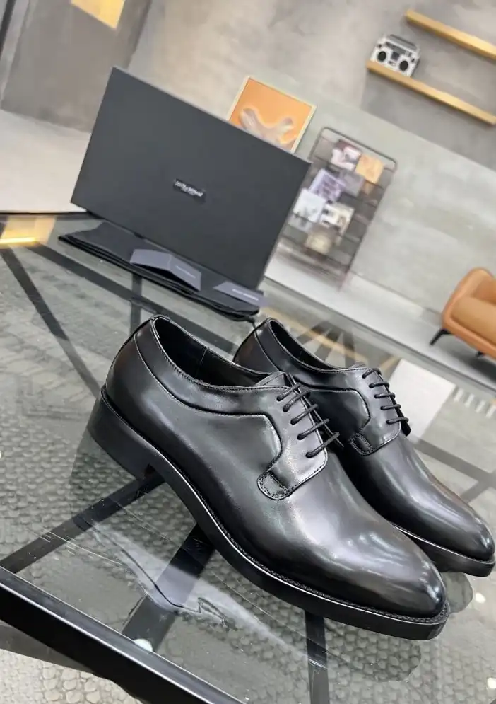 hype Prada Leather Shoes