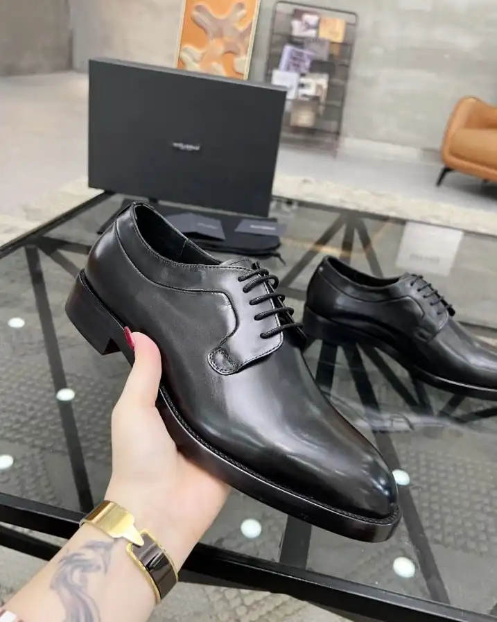 hype Prada Leather Shoes