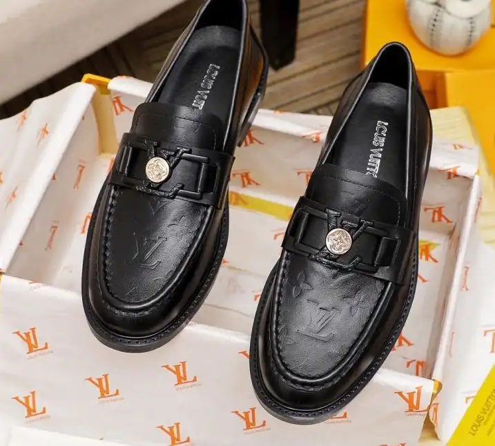 hype LV Leather Shoes