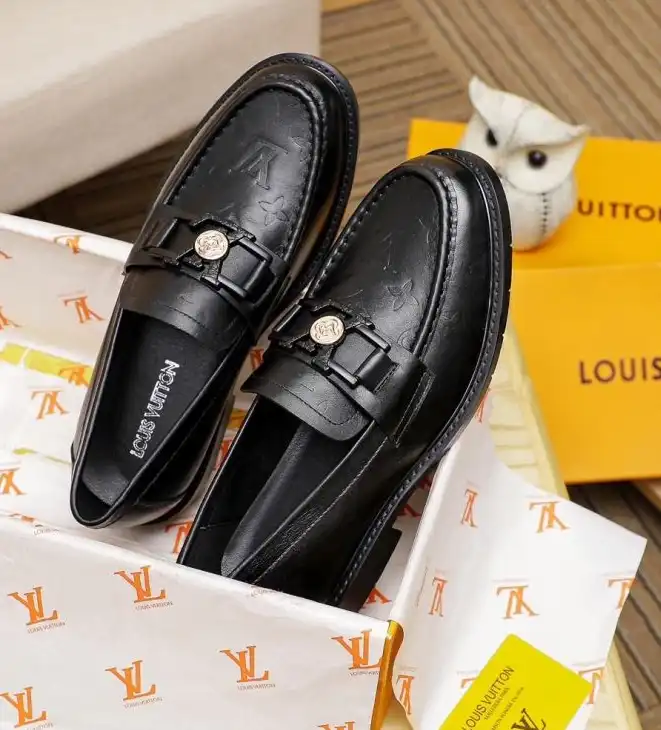 hype LV Leather Shoes