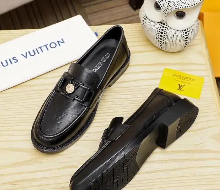 hype LV Leather Shoes