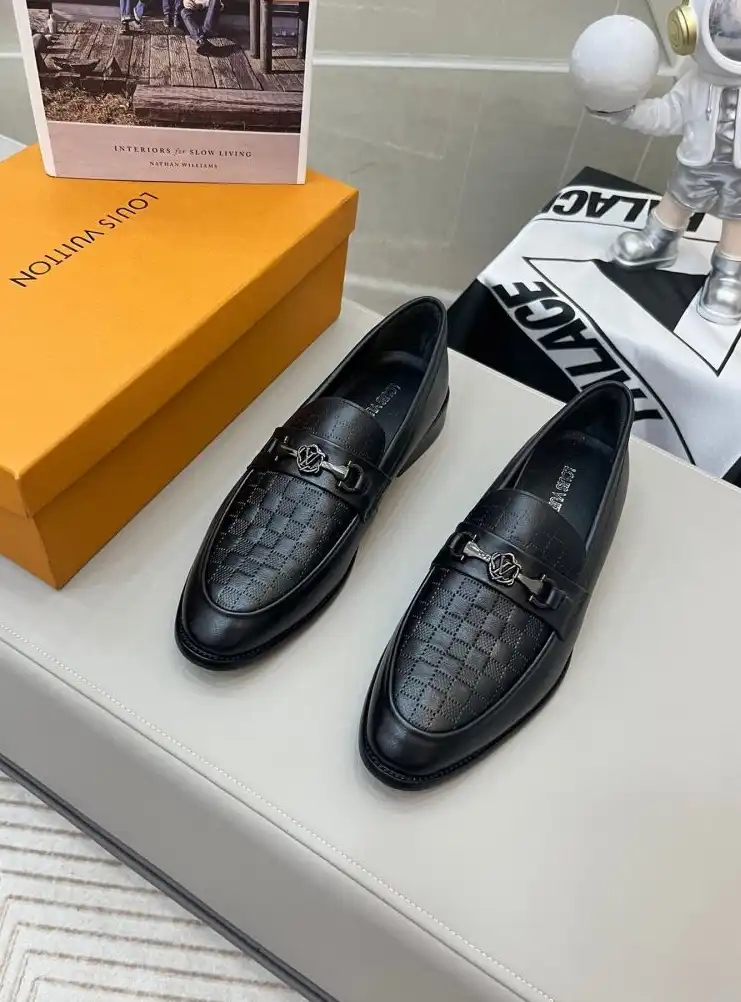 hype LV Leather Shoes