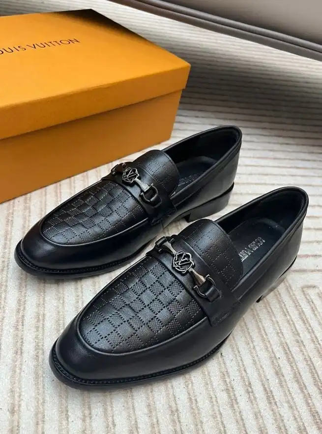 hype LV Leather Shoes