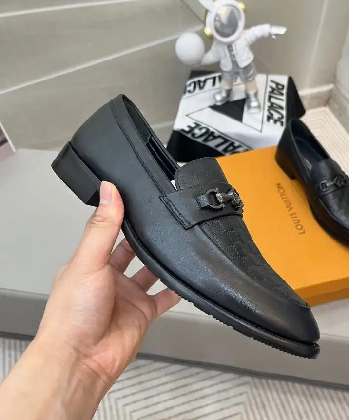 hype LV Leather Shoes