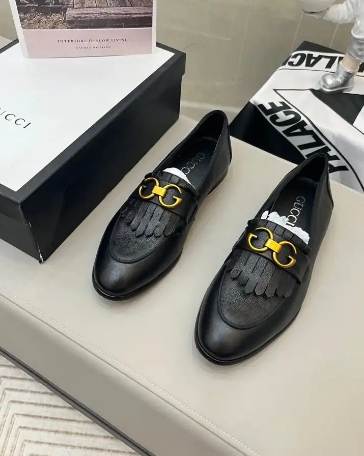 hype Gucci Leather Shoes