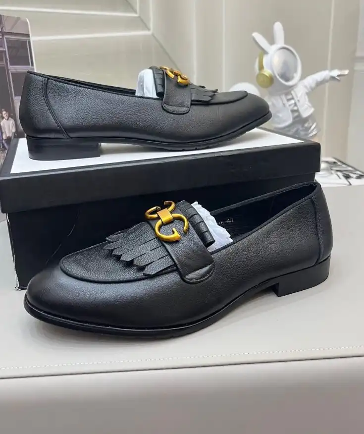 hype Gucci Leather Shoes