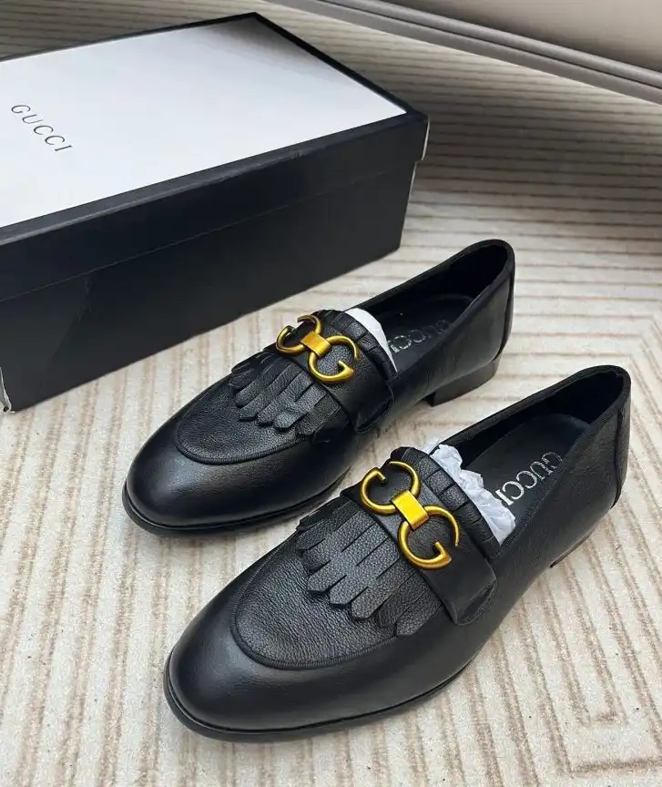 hype Gucci Leather Shoes