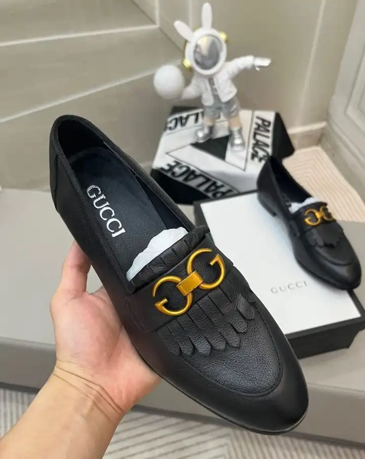 hype Gucci Leather Shoes