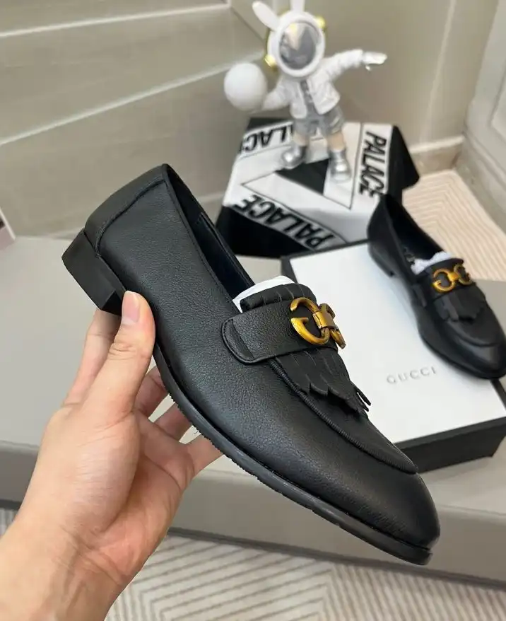 hype Gucci Leather Shoes