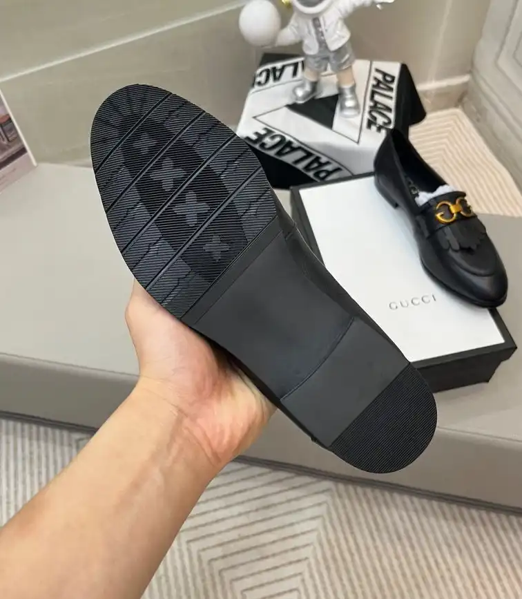 hype Gucci Leather Shoes