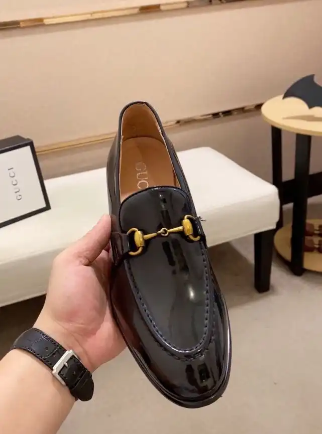 hype Gucci Leather Shoes