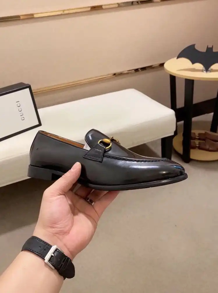 hype Gucci Leather Shoes