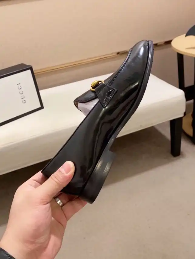 hype Gucci Leather Shoes