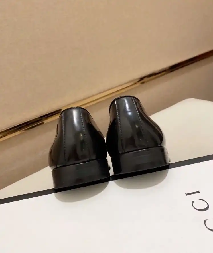 hype Gucci Leather Shoes