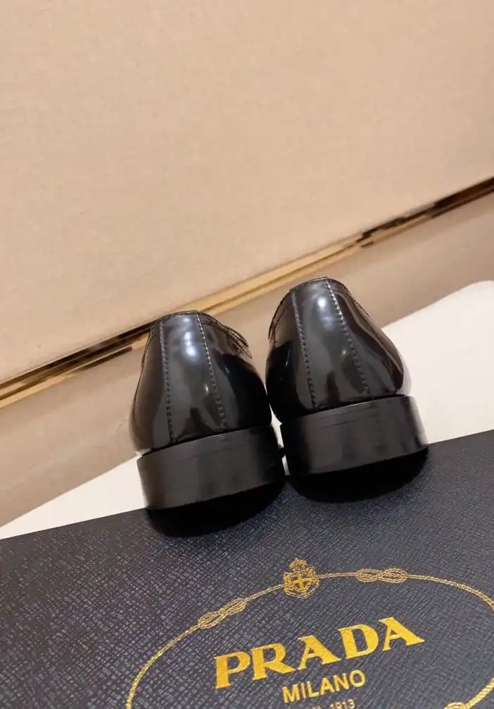 hype Prada Leather Shoes