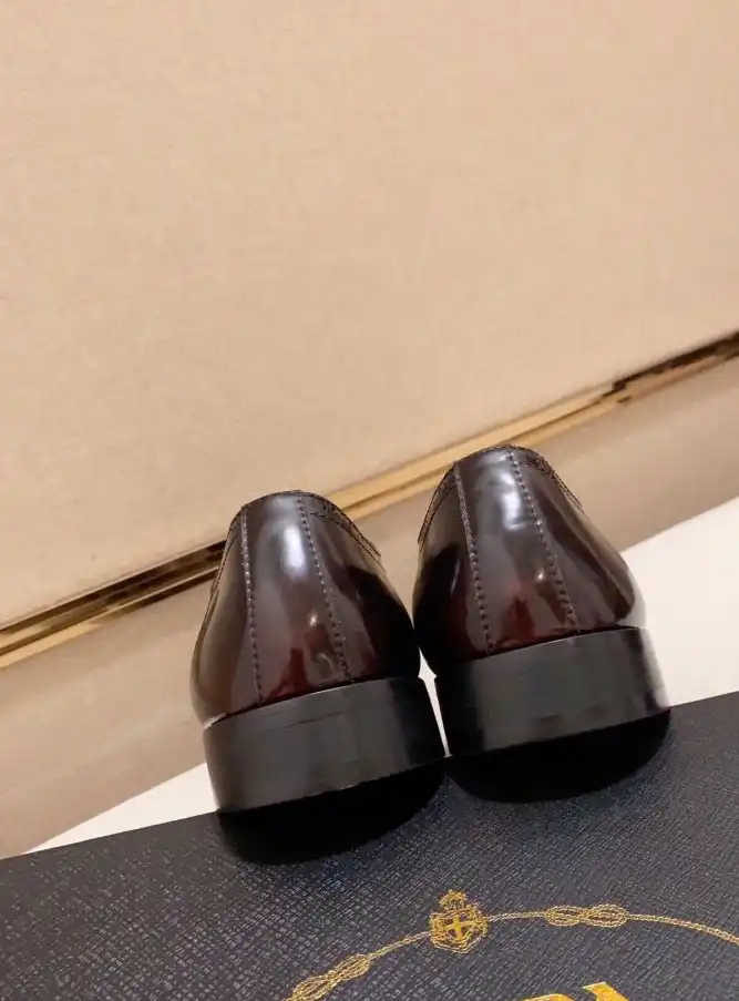 hype Prada Leather Shoes