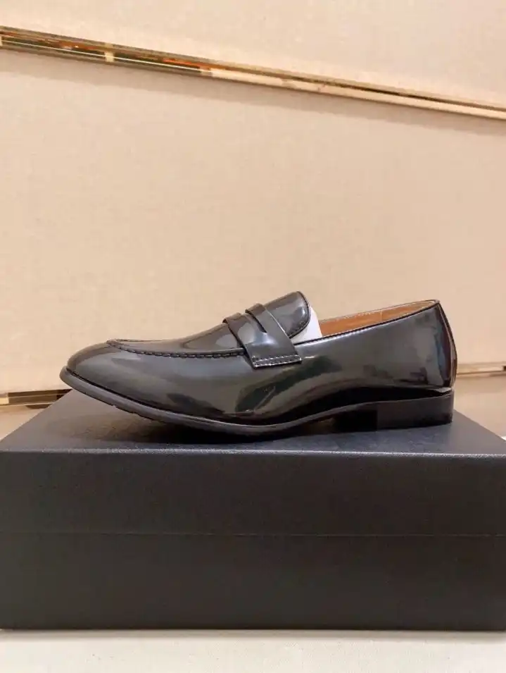 hype Prada Leather Shoes