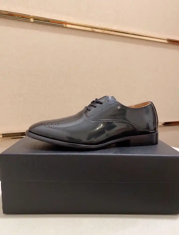 hype Prada Leather Shoes