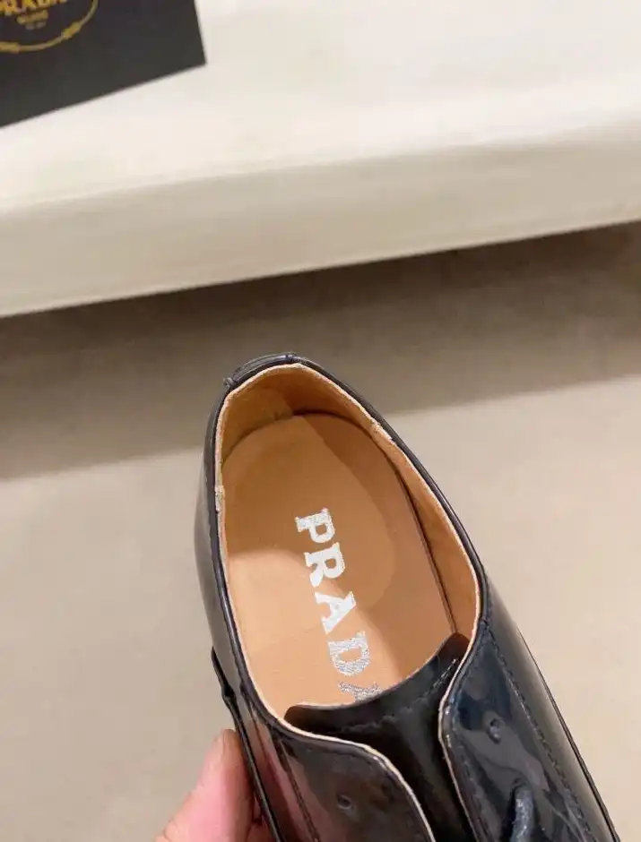 hype Prada Leather Shoes