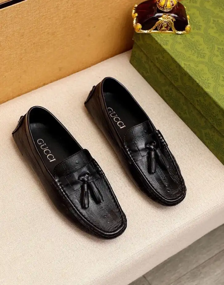 hype Gucci Leather Shoes