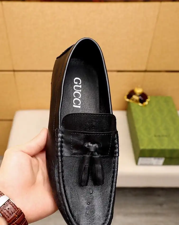 hype Gucci Leather Shoes