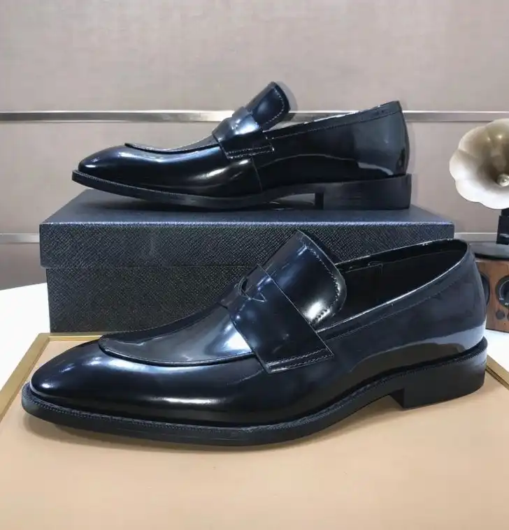 hype Prada Leather Shoes