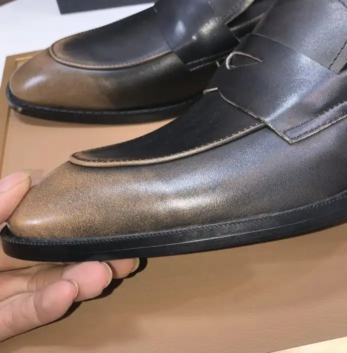 hype Prada Leather Shoes