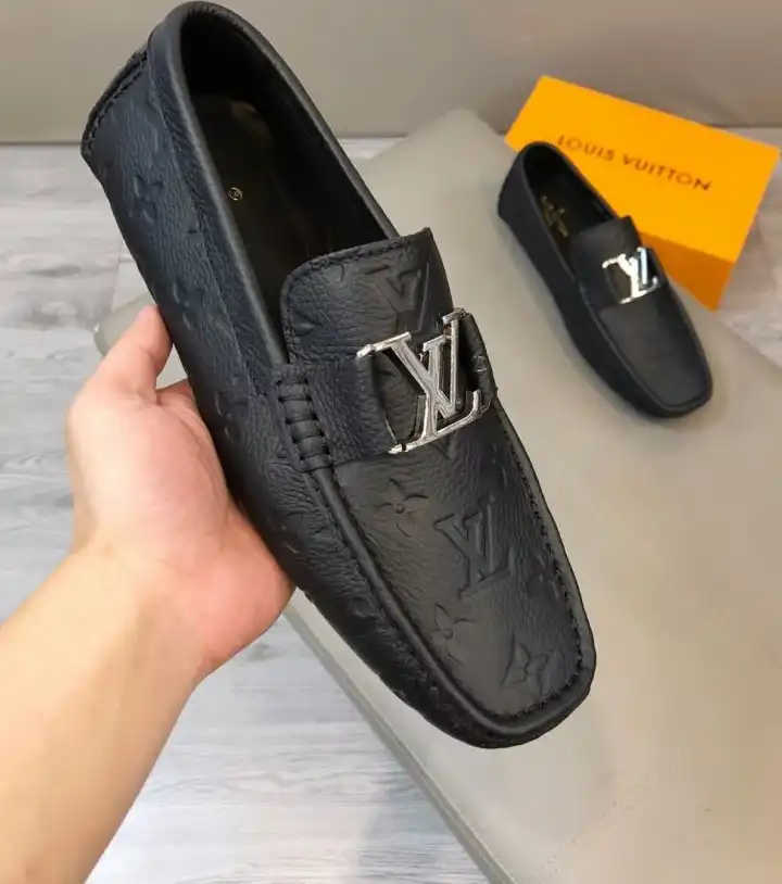 hype LV Leather Shoes