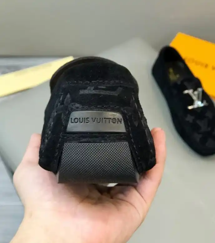 hype LV Leather Shoes