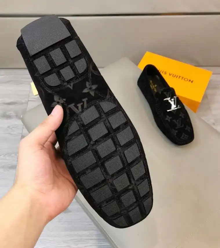 hype LV Leather Shoes