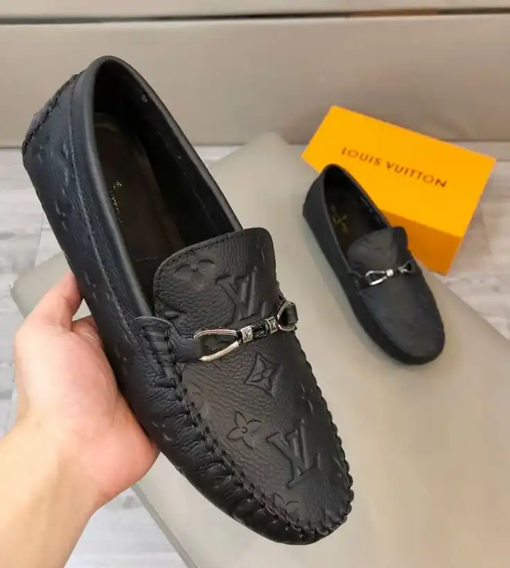 hype LV Leather Shoes