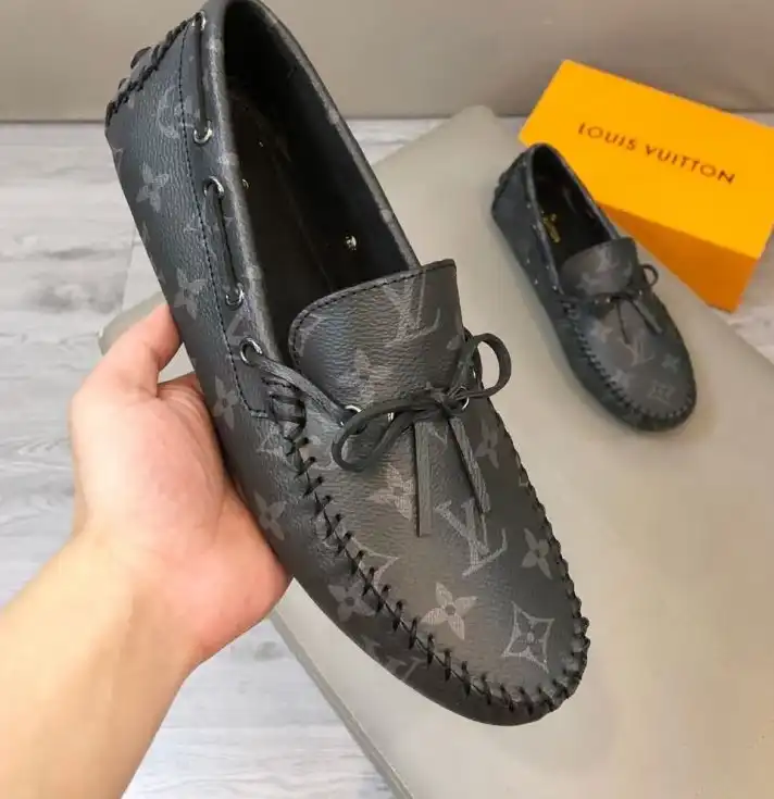 hype LV Leather Shoes