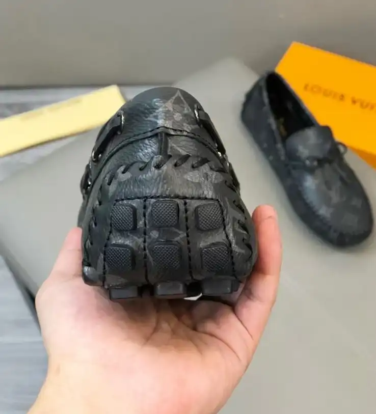 hype LV Leather Shoes